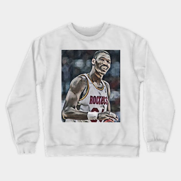 hakeem olajuwon Crewneck Sweatshirt by sepuloh